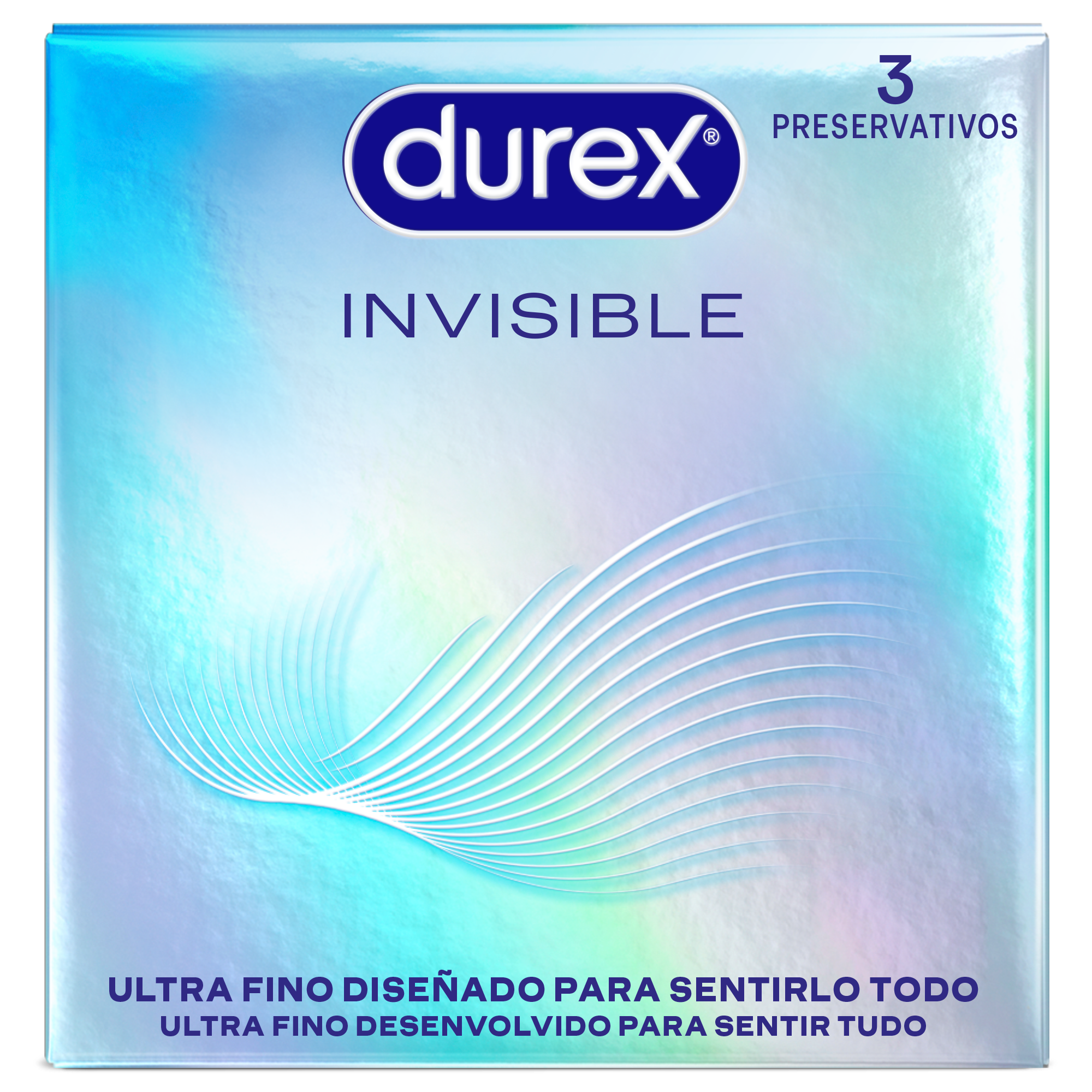 DUREX INVISIBLE 3 Preservativos