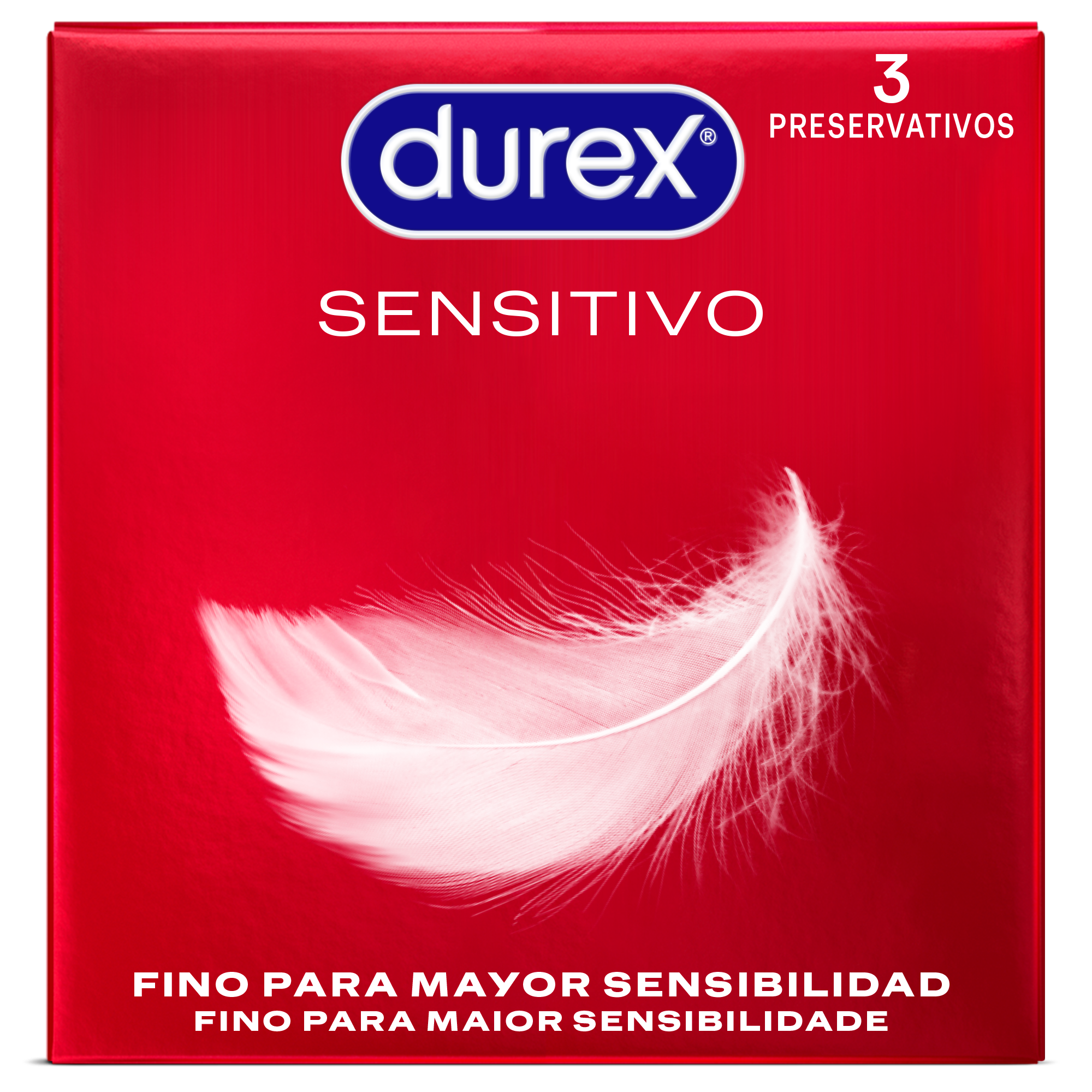DUREX SENSITIVE SOFT 3 Preservativos