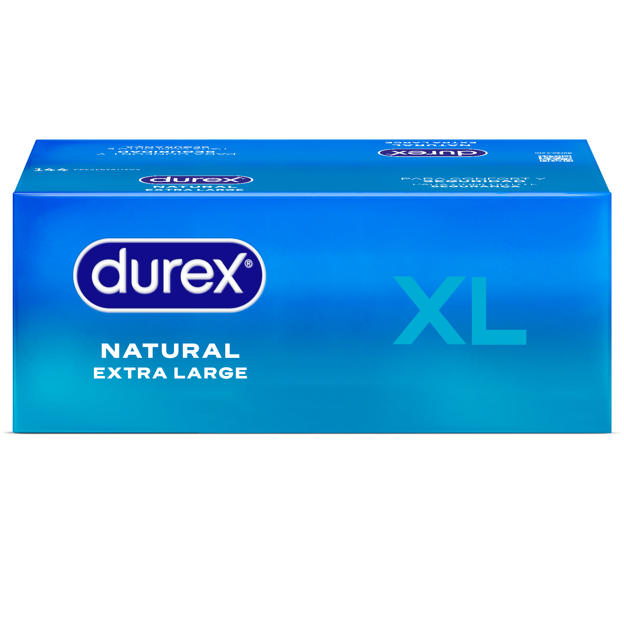 DUREX NATURAL XL 144 Preservativos
