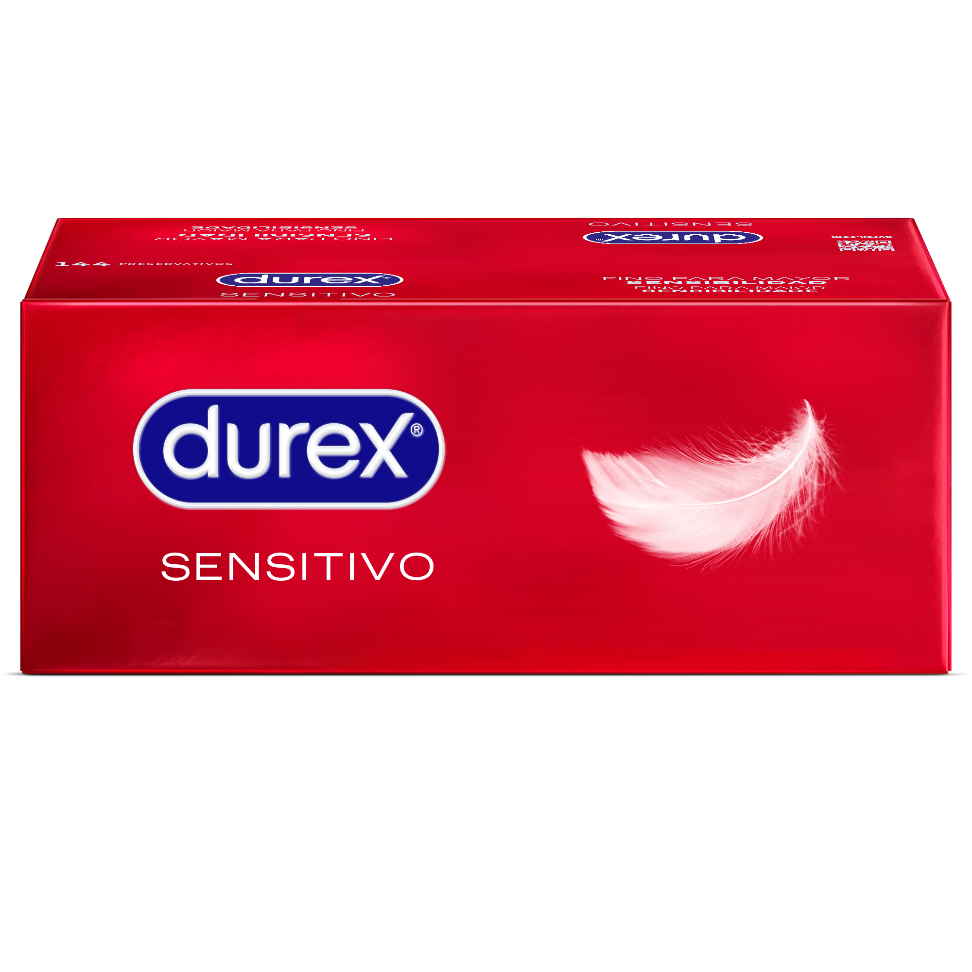 DUREX SENSITIVE SOFT 144 Preservativos